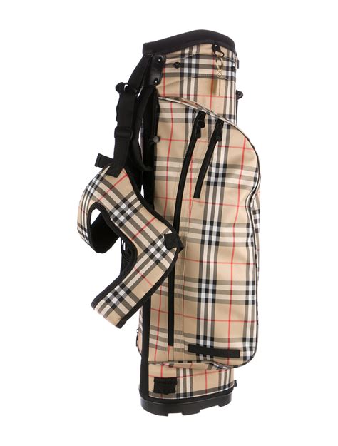 burberry plaid golf bag|Burberry store online.